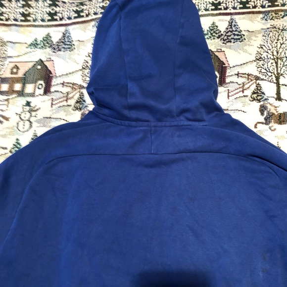 Puma Pullover Hoodie Men Size Medium Blue Color - Picture 8 of 9